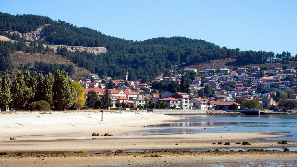Aguas de Praia da Videira en Moaña (Pontevedra)