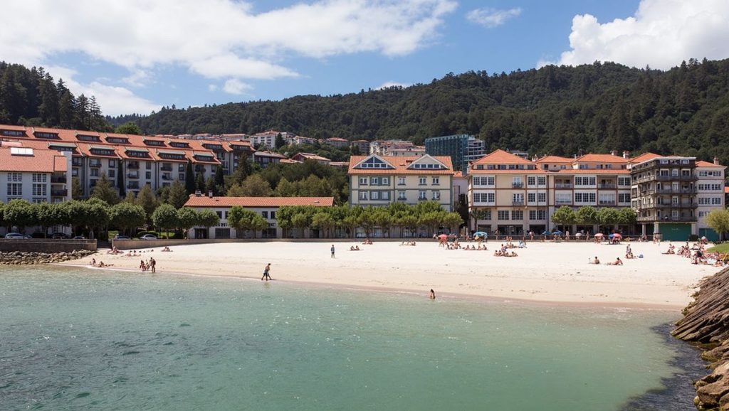 Arena de Praia da Virxe do Camiño, Muros (A Coruña)