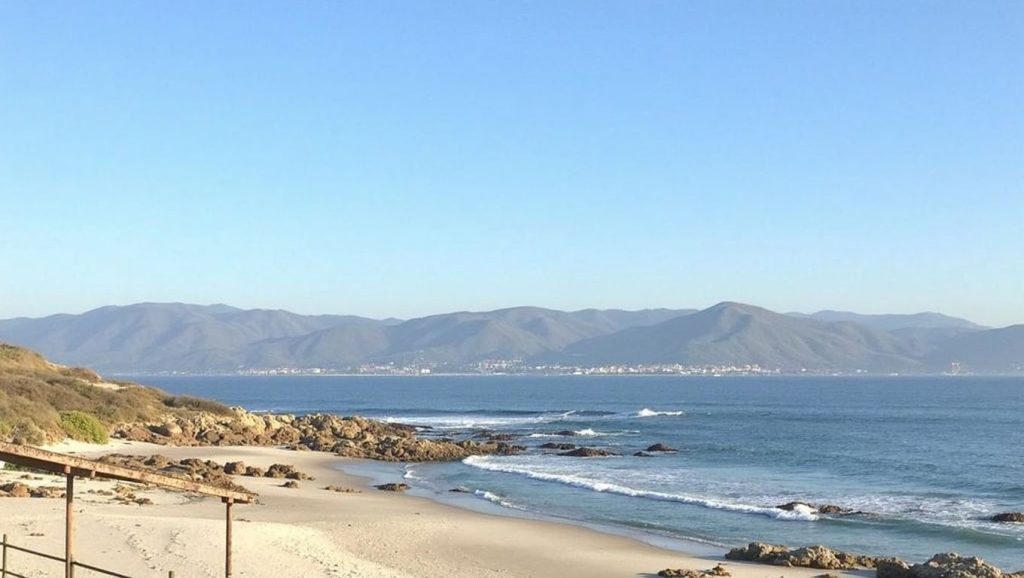 Orilla tranquila de Praia da Vouga, playa de Muros