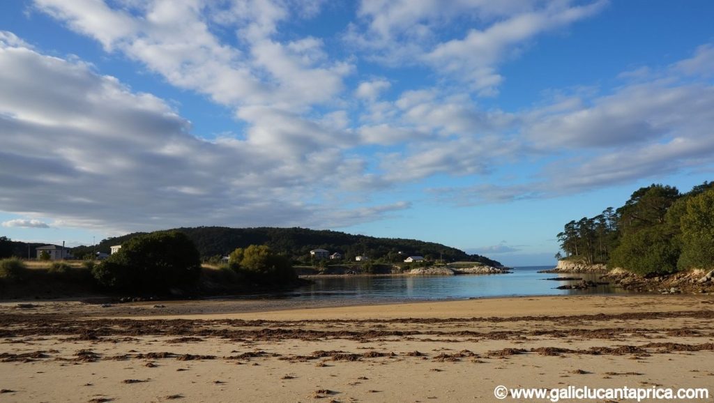 Aguas de Praia das Airas en Xove (Lugo)