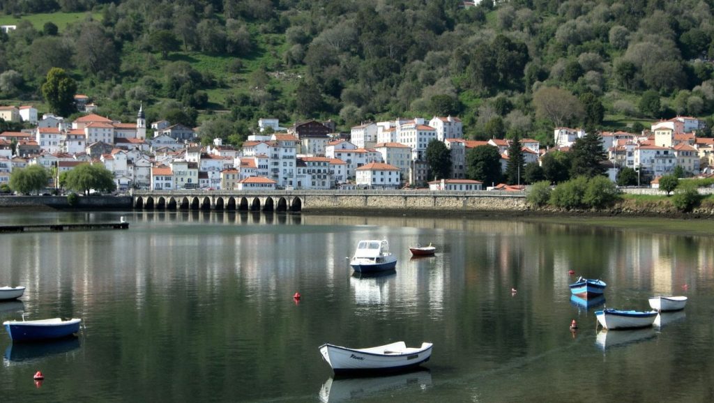 Aguas de Praia das Bólas en Pontedeume (A Coruña)