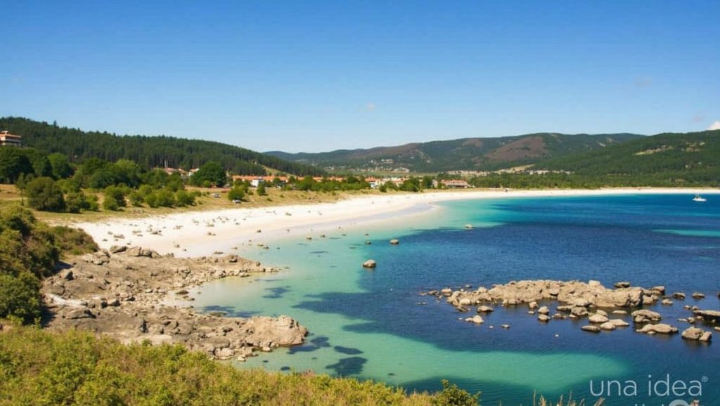 Vista del entorno de das Barreiras, Galicia, A Coruña