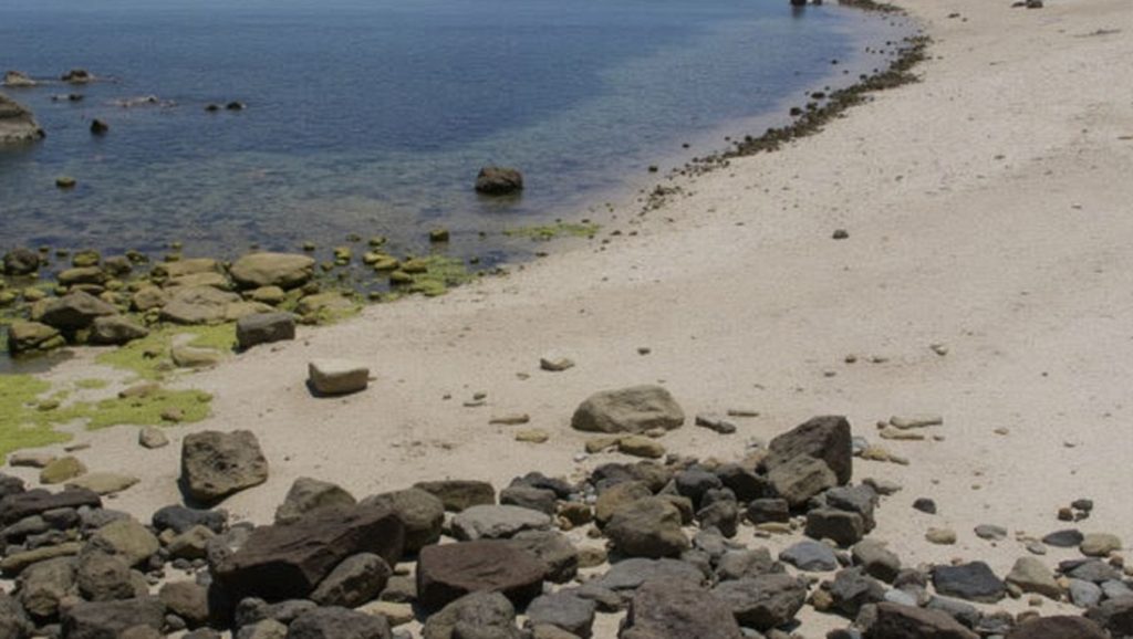 Panorámica de Praia das Barrosas, Lugo