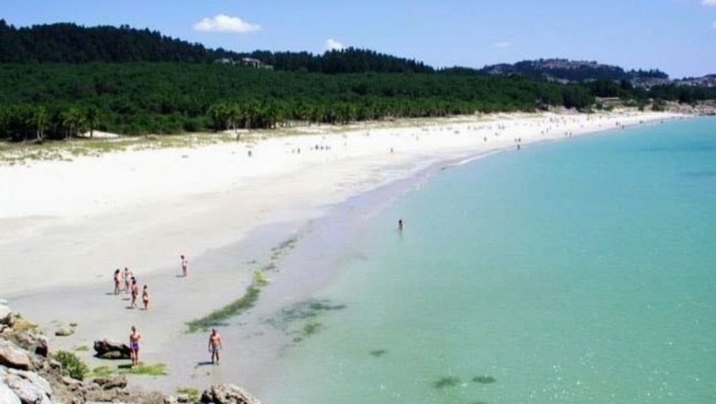 Aguas de Praia das Barrosas en Mañón (Lugo)