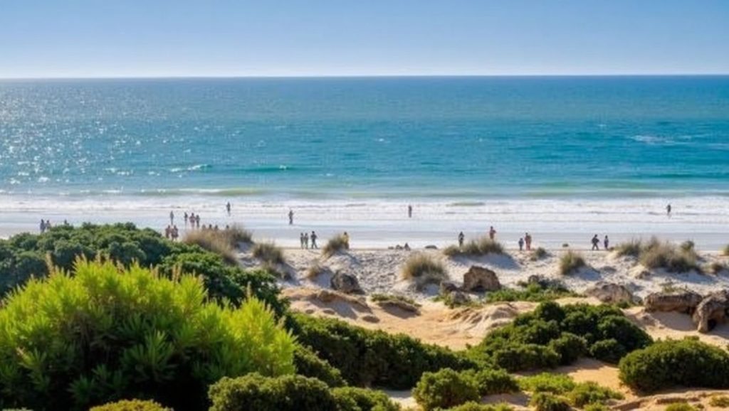 Entorno natural de Praia das Barrosas en Lugo