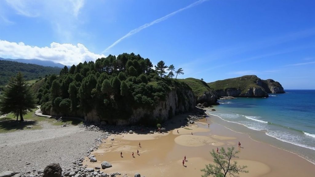 Arena de Praia das Cabanas, Ribadeo (Asturias)