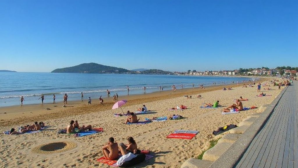 Arena de Praia das Canas, Nigrán (Pontevedra)