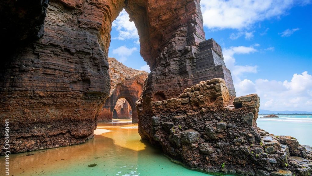 Arena de Praia das Catedrais, Barreiros (Lugo)