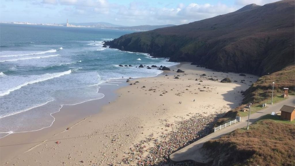 Arena de Praia das Combouzas, Arteixo (A Coruña)