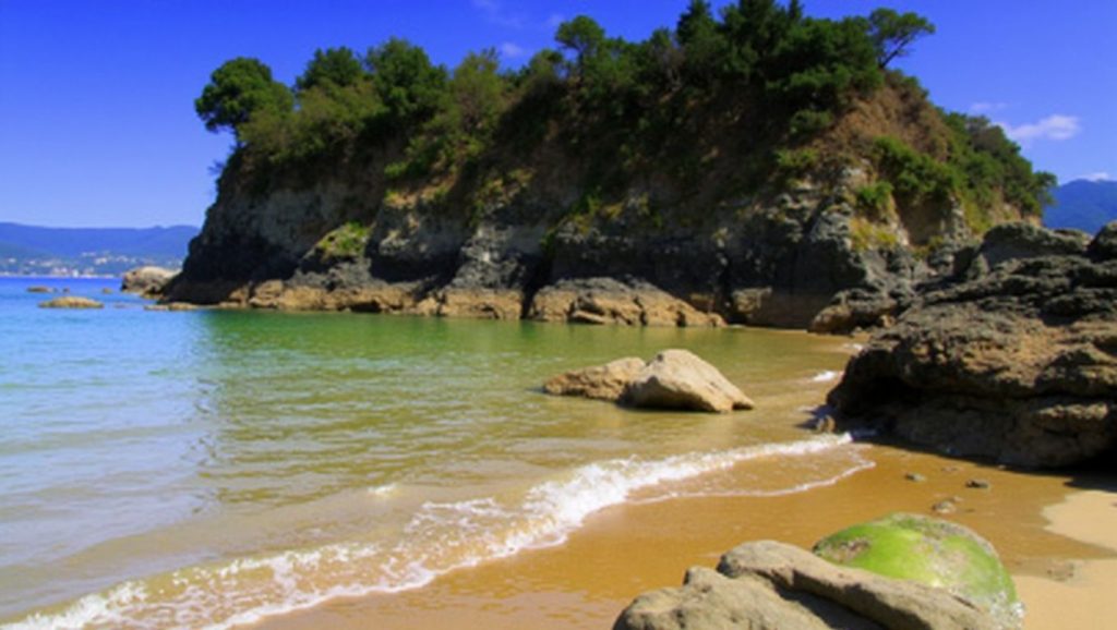 Panorámica de Praia das Covas, Lugo