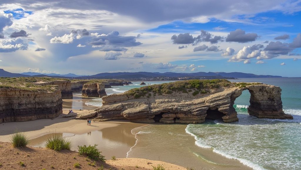 Acantilados y costa de Praia das Covas, Ribadeo (Lugo)