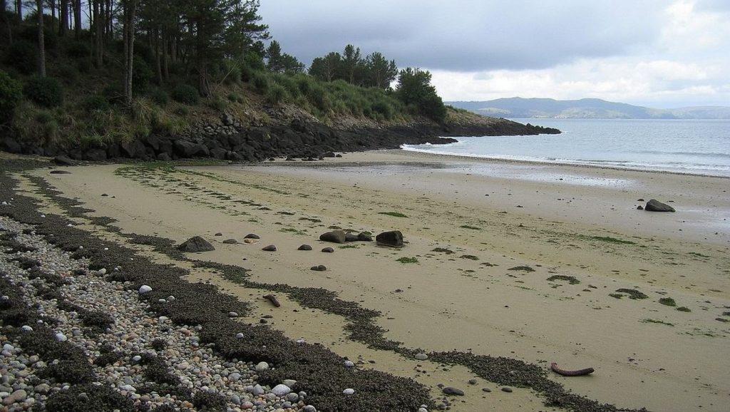 Acantilados y costa de Praia das Cunchas, Ponteceso (A Coruña)