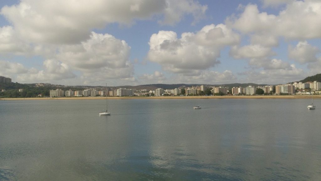 Panorámica de Praia das Delicias, A Coruña