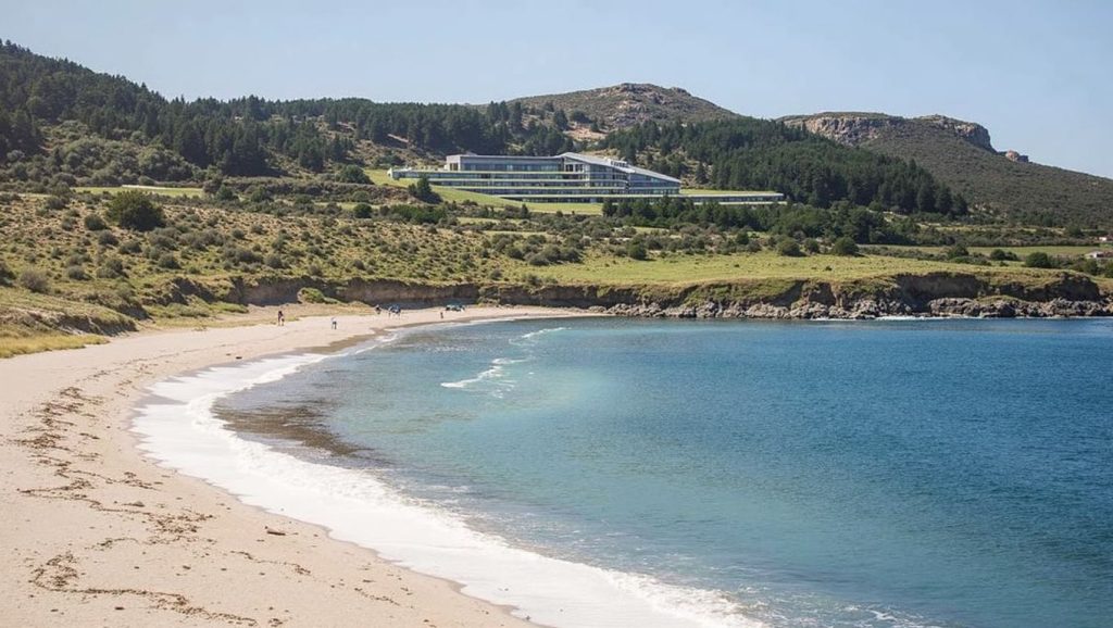 Praia das Lanchas en Muxía (A Coruña)
