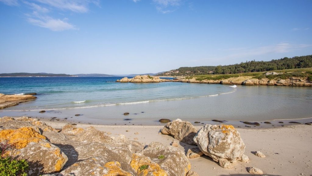 Aguas de Praia das Lanchas en Muxía (A Coruña)