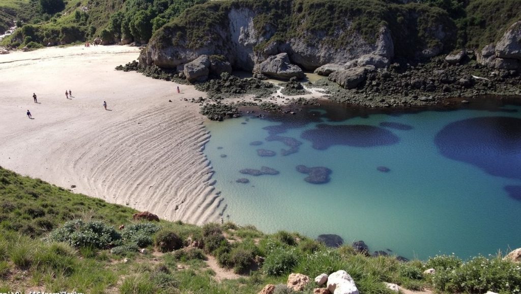 Praia das Lapas en A Coruña (A Coruña)