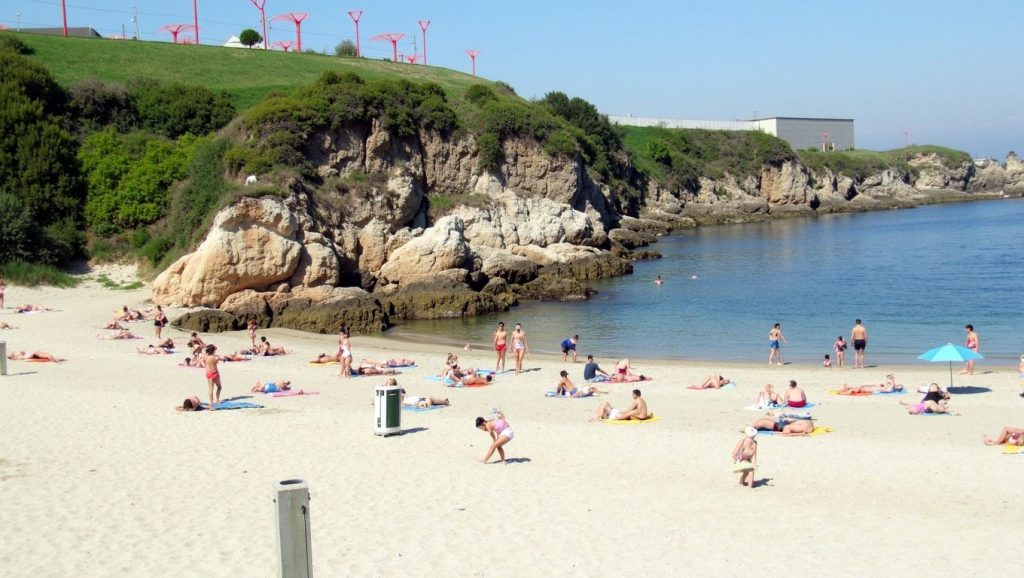 Arena de Praia das Lapas, A Coruña (A Coruña)