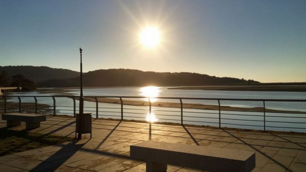 Aguas de Praia das Maceiras en Cabana de Bergantiños (A Coruña)