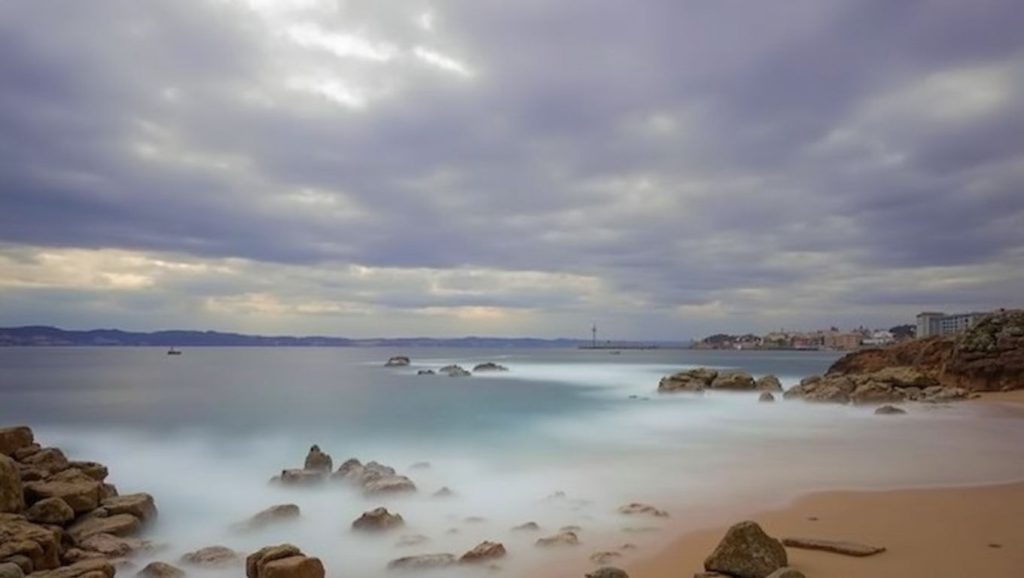 Entorno natural de Praia das Morosas en A Coruña