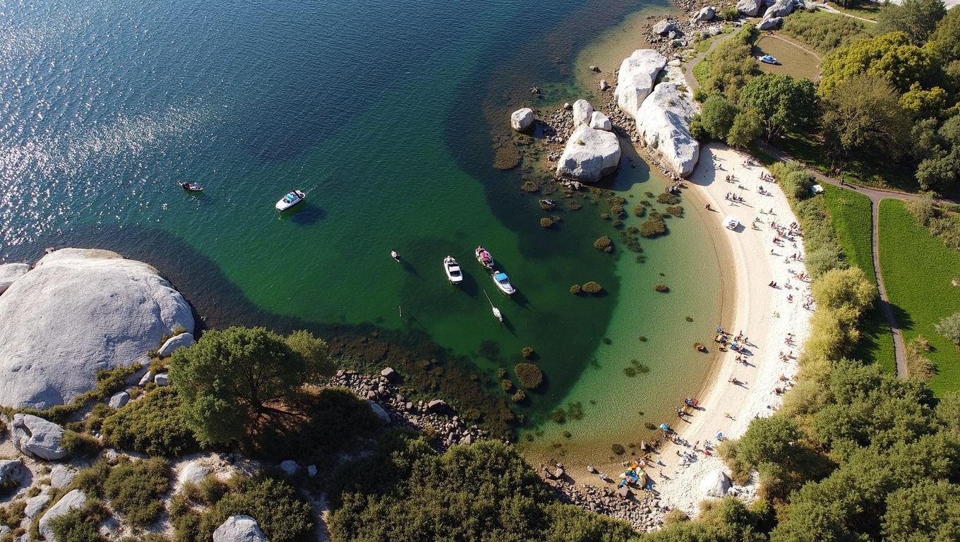 Praia das Patiñas (Vilanova de Arousa, Pontevedra)