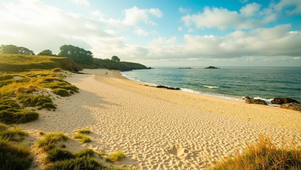 Panorámica de Praia das Polas, Lugo