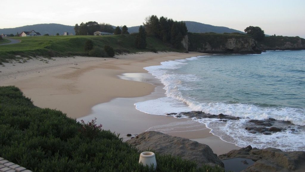 Praia das Policas en Foz (Lugo)