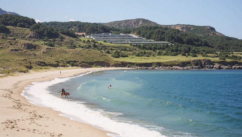 Aguas de Praia das Raias en Muxía (A Coruña)