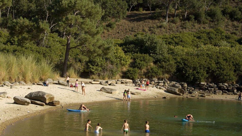 Entorno natural de Praia das Salinas en Pontevedra