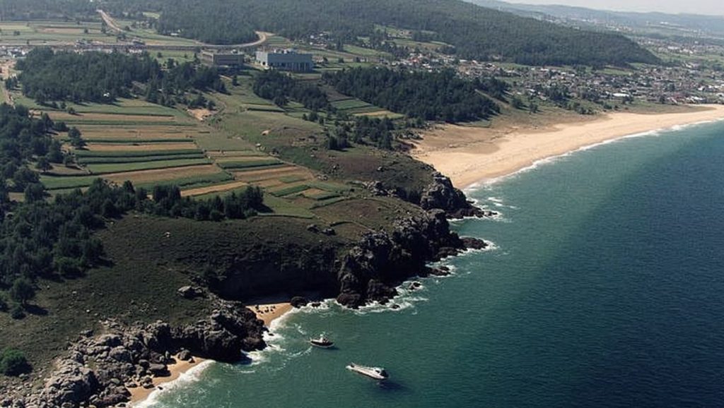 Entorno de Praia das Seiras, O Porto do Son, A Coruña