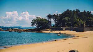 Praia das Sinas (Vilanova de Arousa, A Coruña)