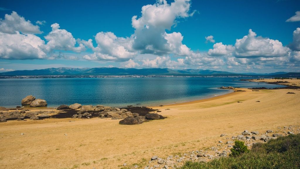Costa de Galicia desde Praia das Sinas de Fóra, A Coruña
