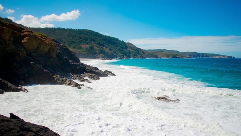 Panorámica de Praia das Torradas, A Coruña