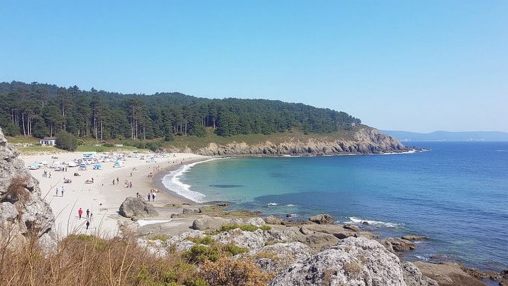 Arena de Praia das Viúvas, Vigo (Pontevedra)