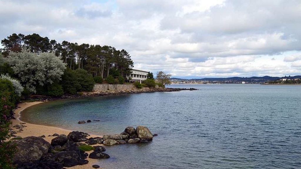 Panorámica de Praia das Xubias, A Coruña