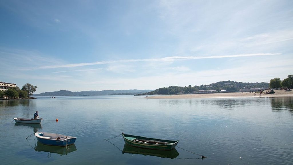 Aguas de Praia das Xubias en A Coruña (A Coruña)
