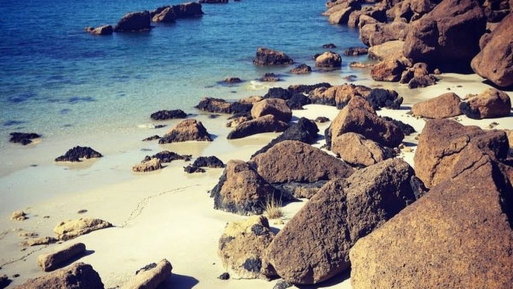 Praia de Aguete en Marín (Pontevedra)