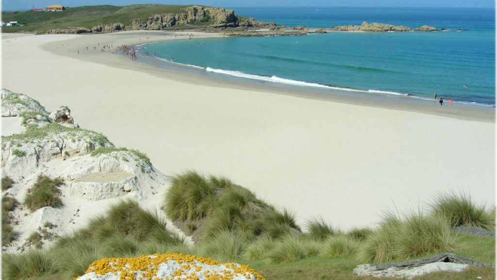 Praia de Alba en Arteixo (A Coruña)
