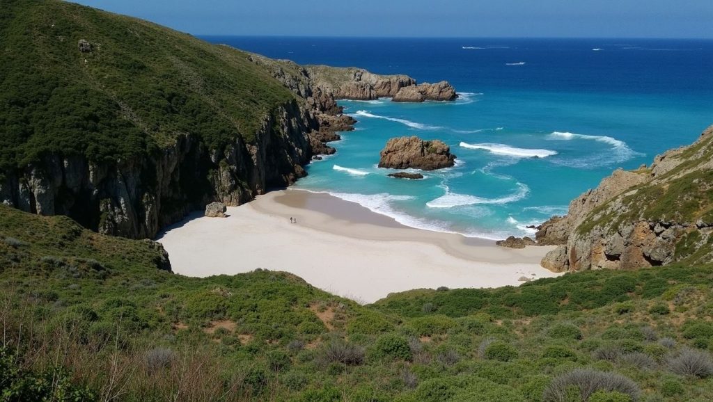 Aguas de Praia de Alba en Arteixo (A Coruña)