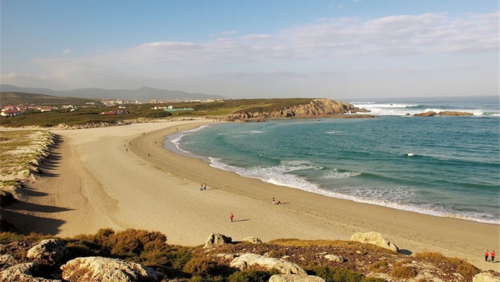 Arena de Praia de Alba, Arteixo (A Coruña)