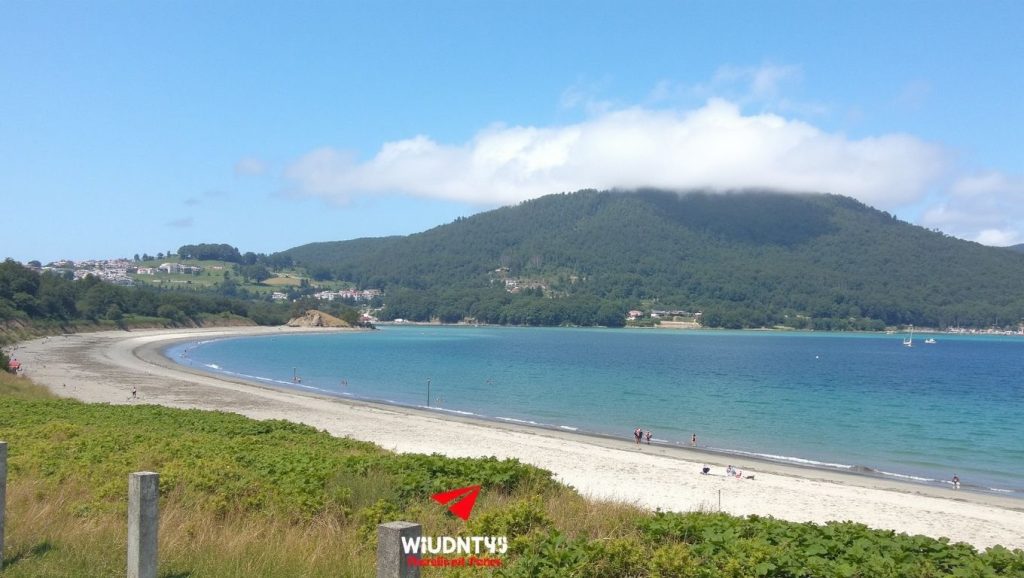Ría y costa de Praia de Alegrín en O Vicedo, Lugo