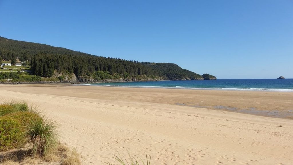 Aguas de Praia de Alegrín en O Vicedo (Lugo)