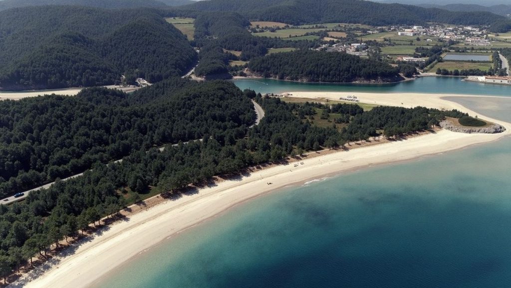 Arena de Praia de Alegrín, O Vicedo (Lugo)