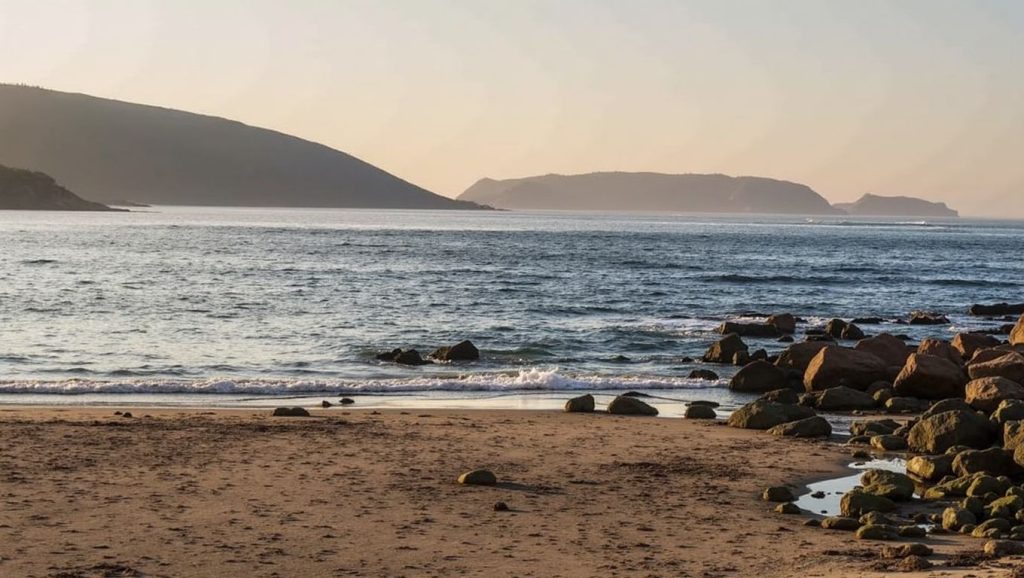 Camino de acceso a Angados, Galicia, A Coruña