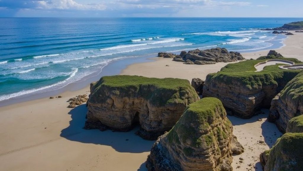 Aguas de Praia de Anguieira en Barreiros (Lugo)