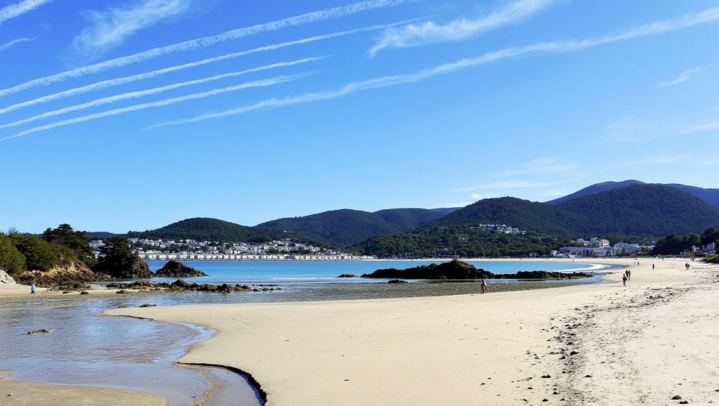 Aguas de Praia de Area en Viveiro (Lugo)