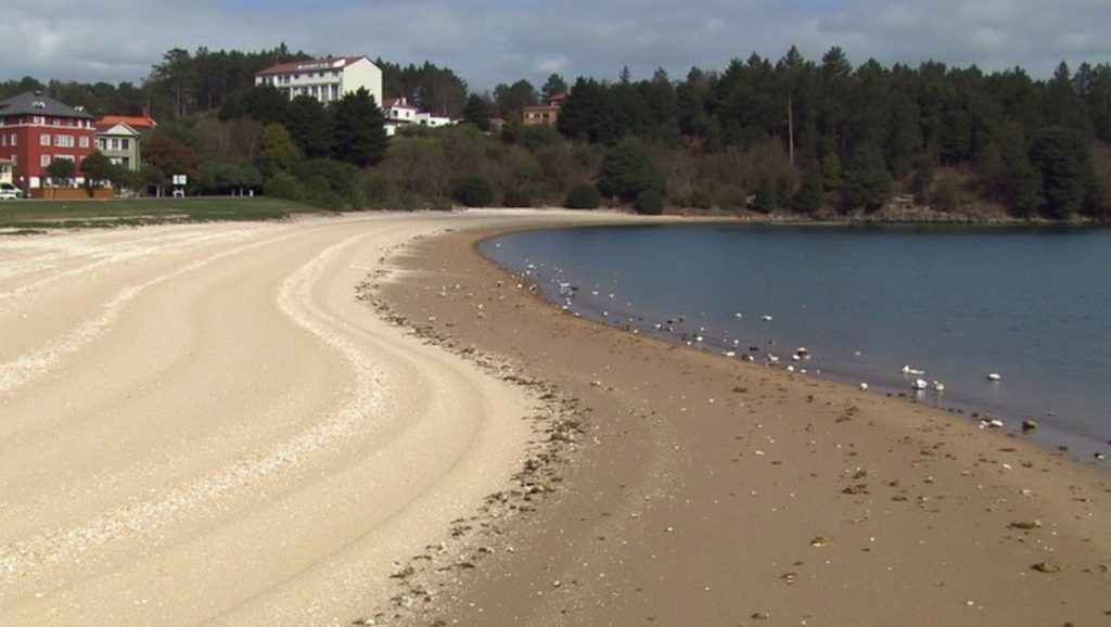Panorámica de Praia de Area da Vila, A Coruña