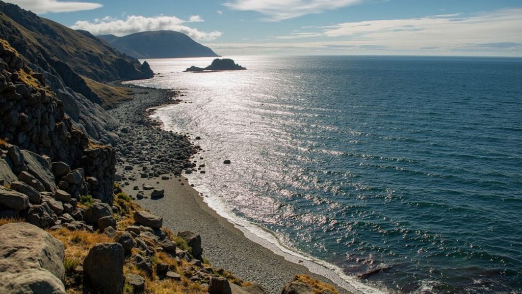 Arena de Praia de Area Negra de Teixidelo, Cedeira (A Coruña)