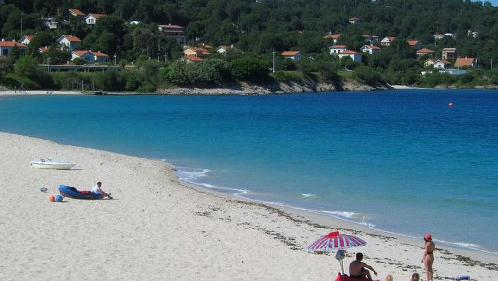 Praia de Areabrava en Cangas de Morrazo (Pontevedra)