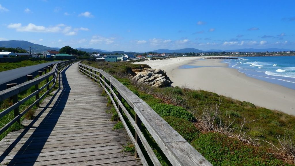 Entorno natural de Praia de Arealonga en Lugo