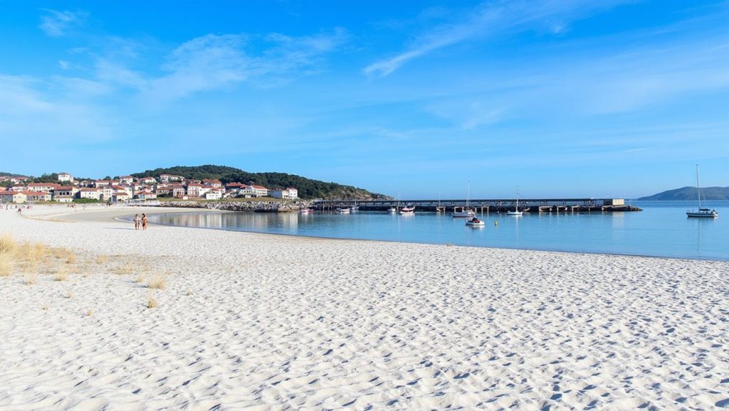 Aguas de Praia de Arnado en Laxe (A Coruña)